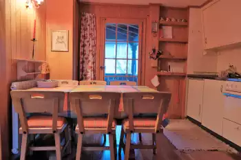 Küche der Ferienwohnung in Arosa