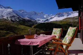 Terrasse des Ferienhauses